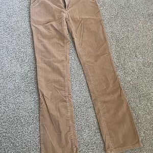 D&G straight leg velvet jeans, size 26